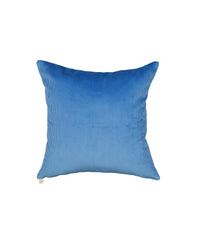 Coussin Carino en velours côtelé - Bleu