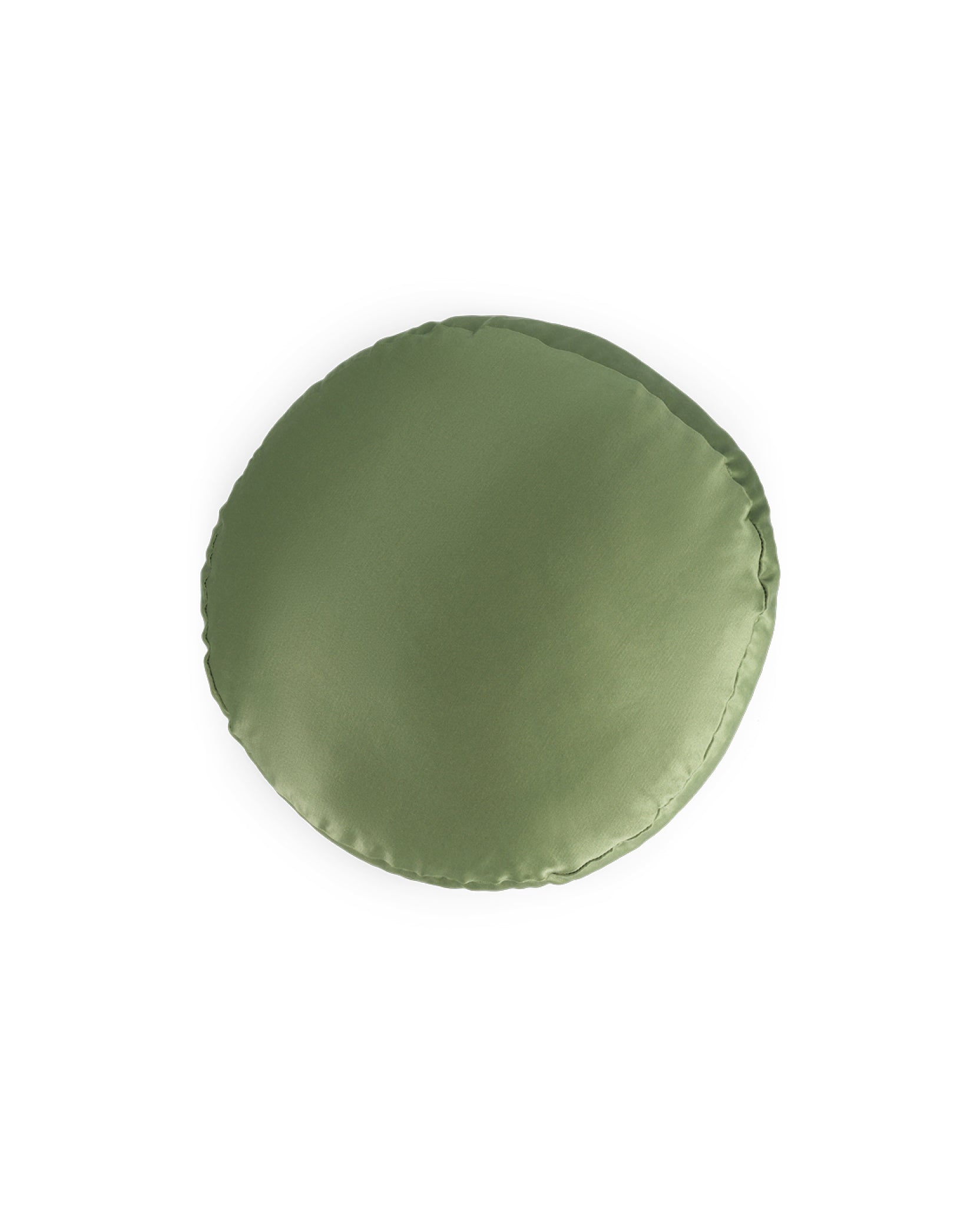 Coussin Ciccio en satin - Vert