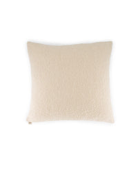 Coussin Carino en laine bouclée - Blanc crème