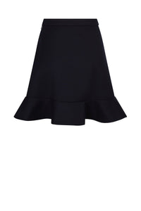 Jupe Arabesque en laine - Bleu