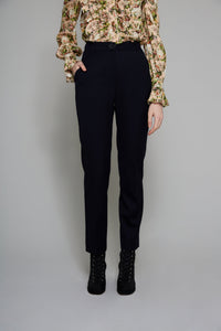 Pantalon Arabesque en laine - Bleu