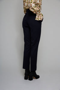 Pantalon Arabesque en laine - Bleu
