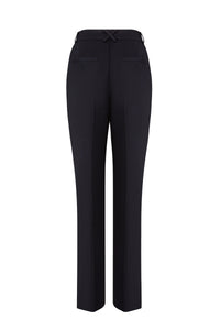 Pantalon Arabesque en laine - Bleu