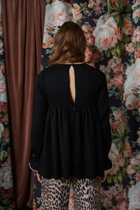 Tunique Birdy en laine - Noir