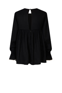 Tunique Birdy en laine - Noir