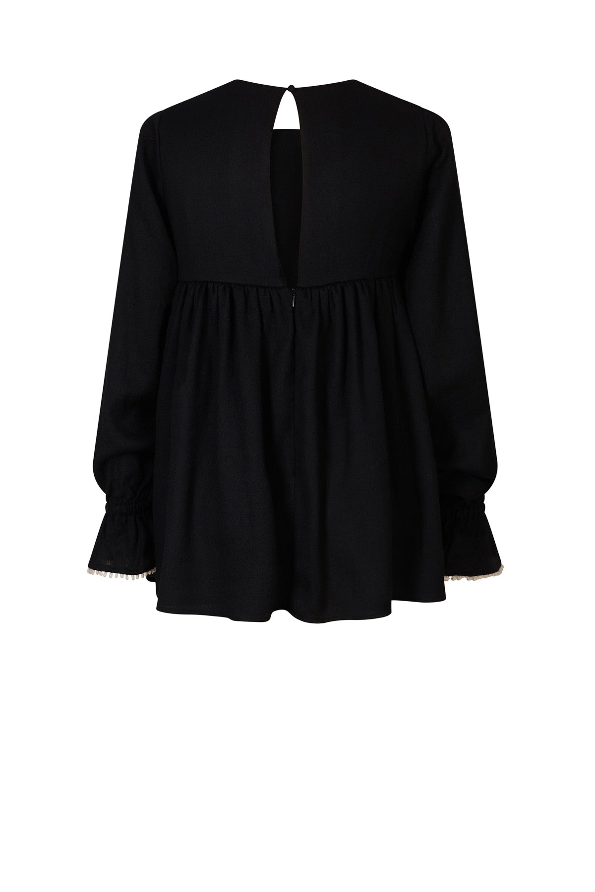 Tunique Birdy en laine - Noir