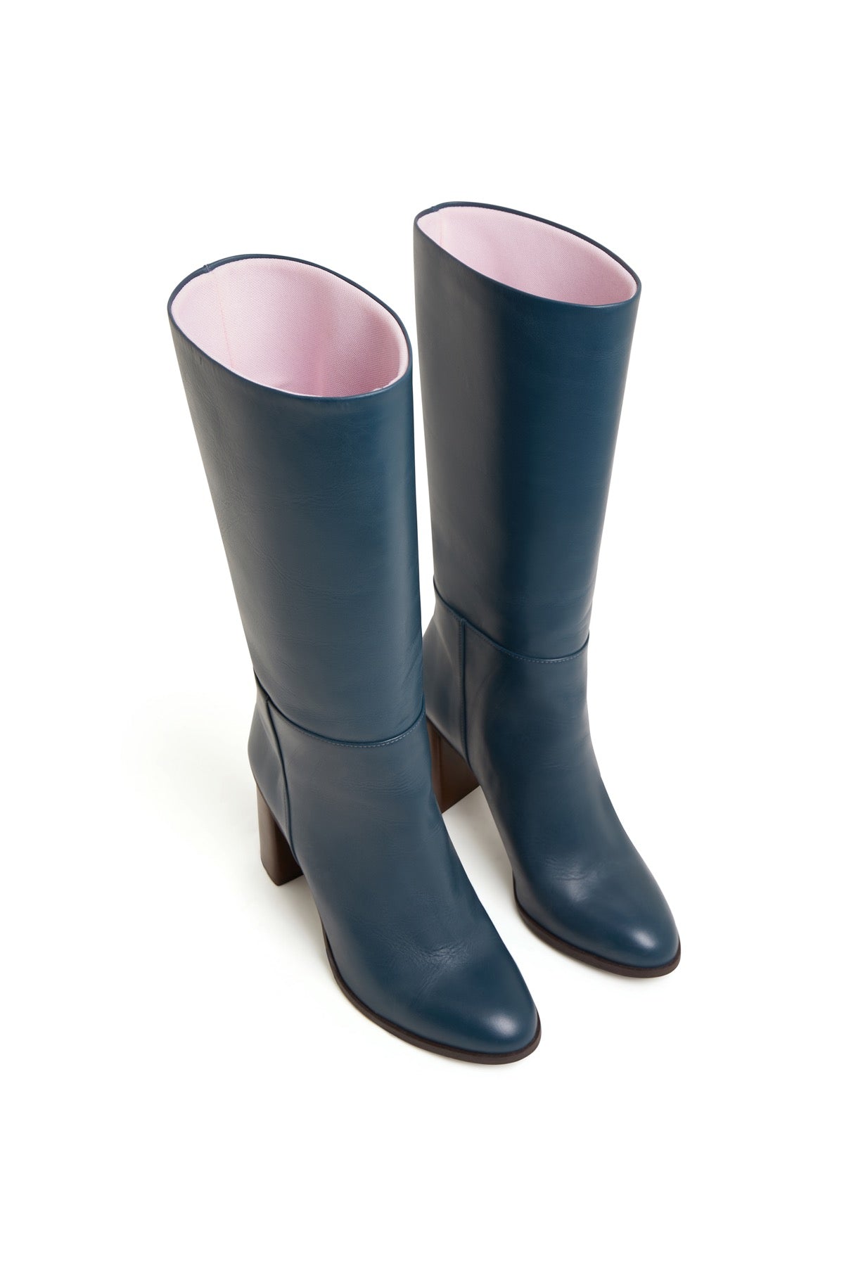 Bottes Bleuette en cuir 90 - Bleu