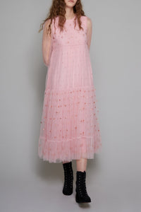 Robe Babydoll Champagne - Rose