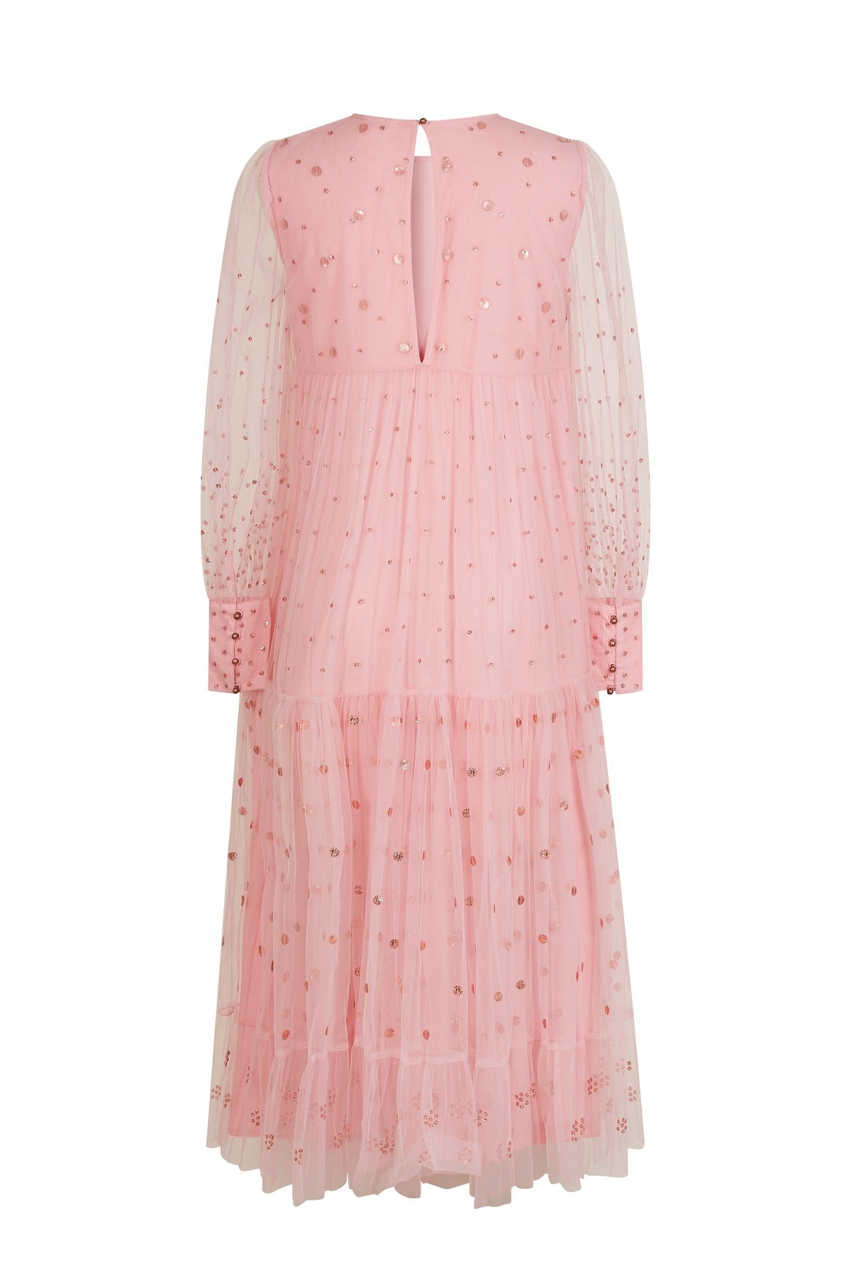 Robe Babydoll Champagne - Rose