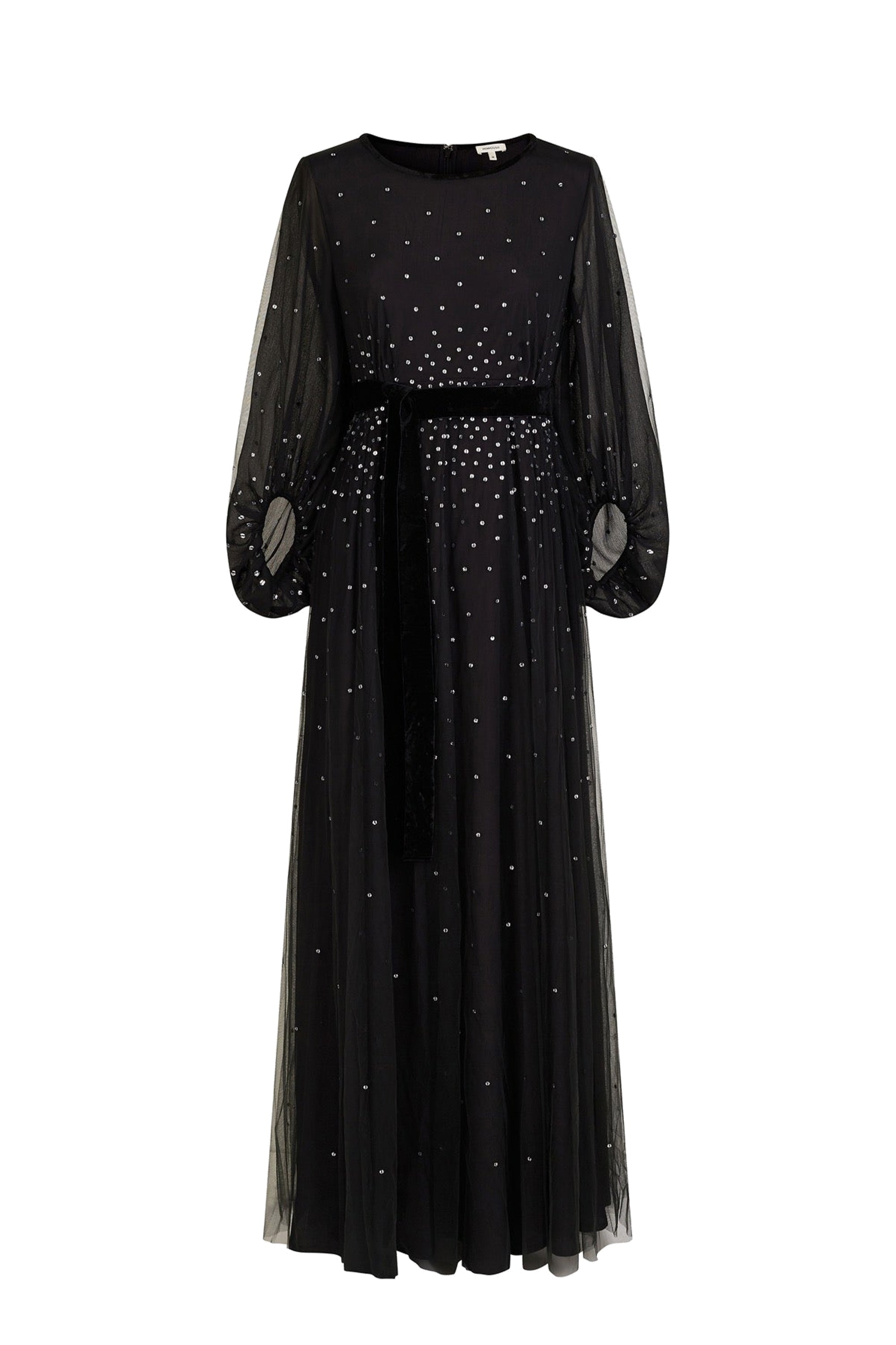 Robe longue Champagne - Noir