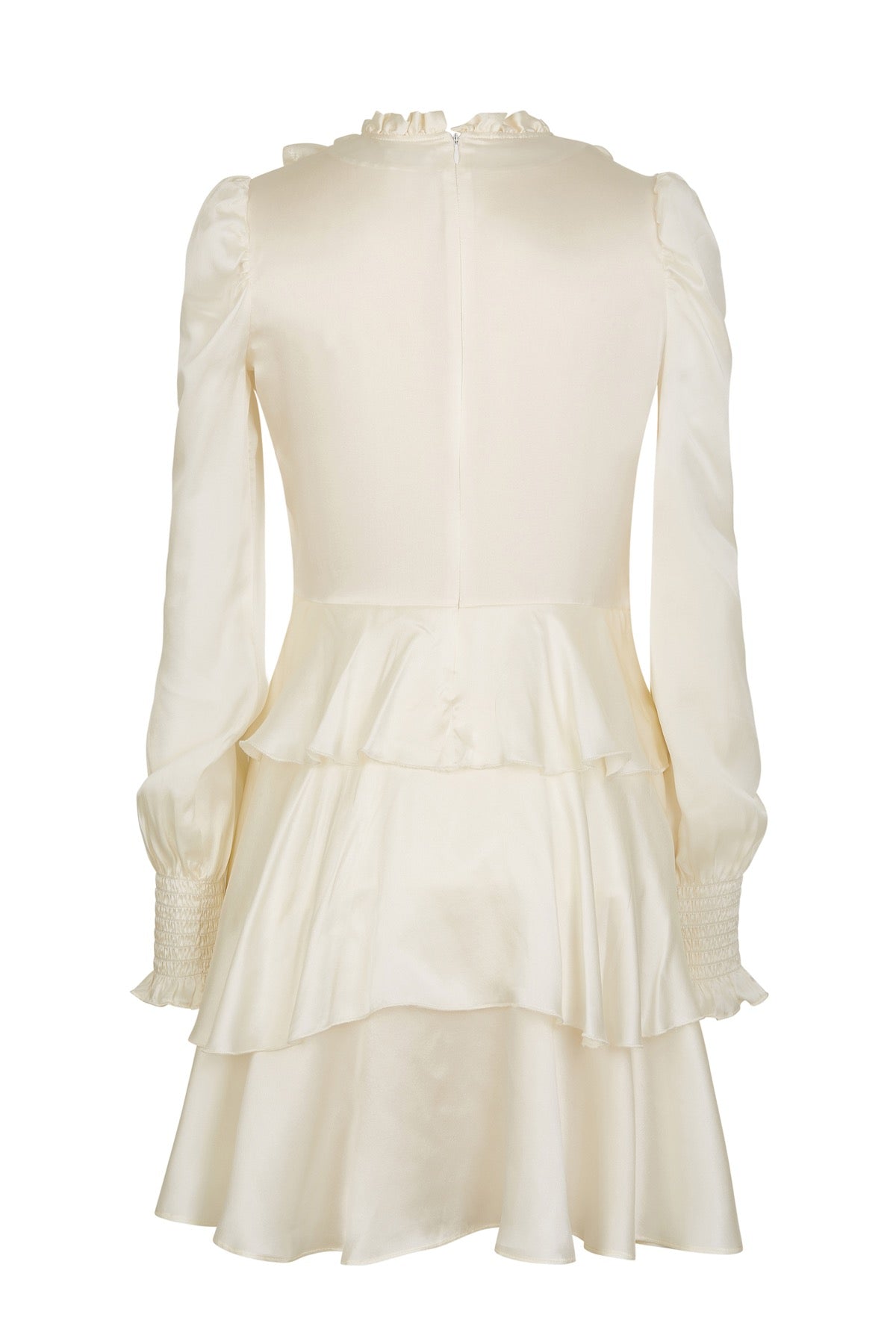 Robe Dolly en soie - Beige