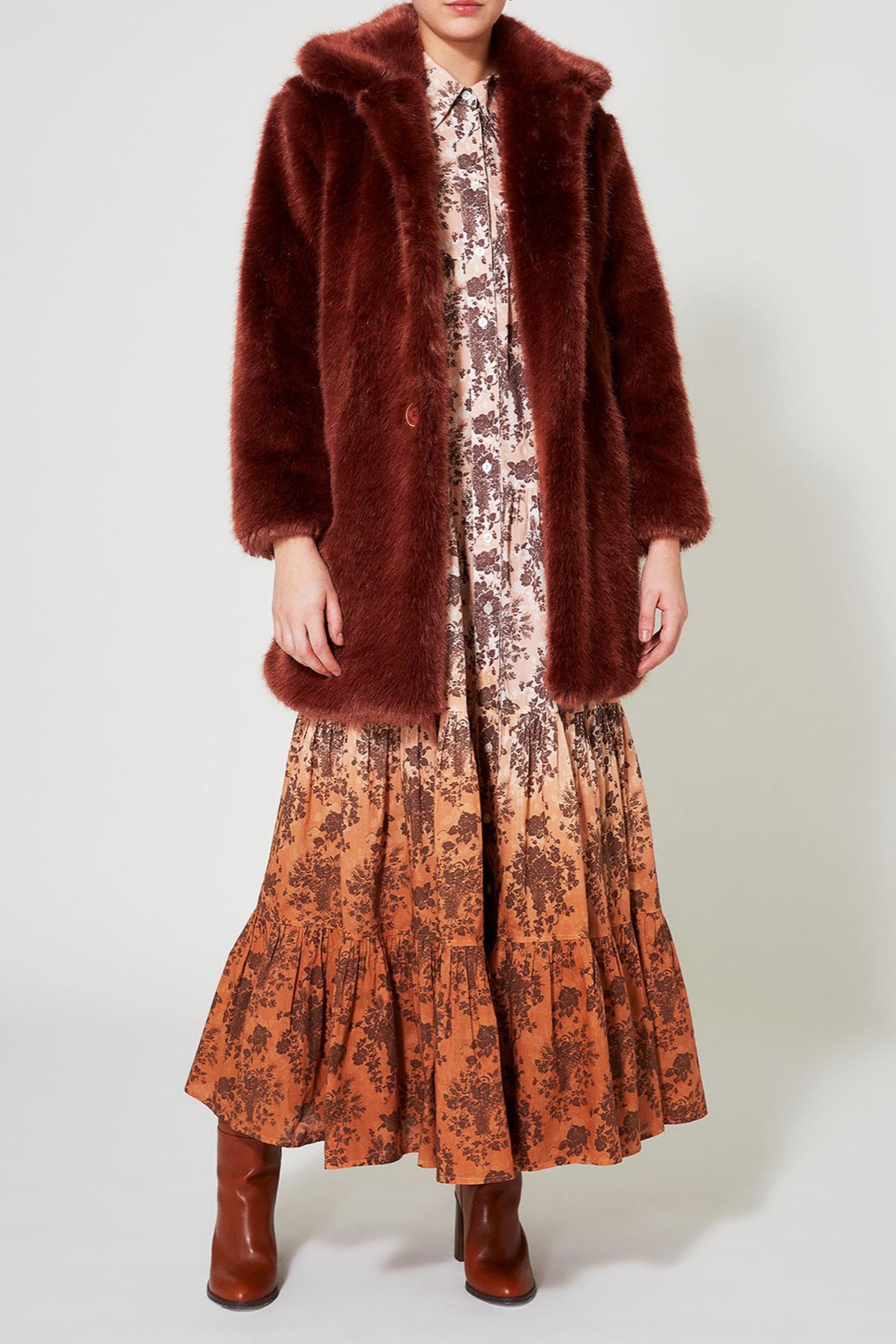 Manteau Bijou - Marron