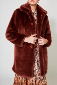 Manteau Bijou - Marron