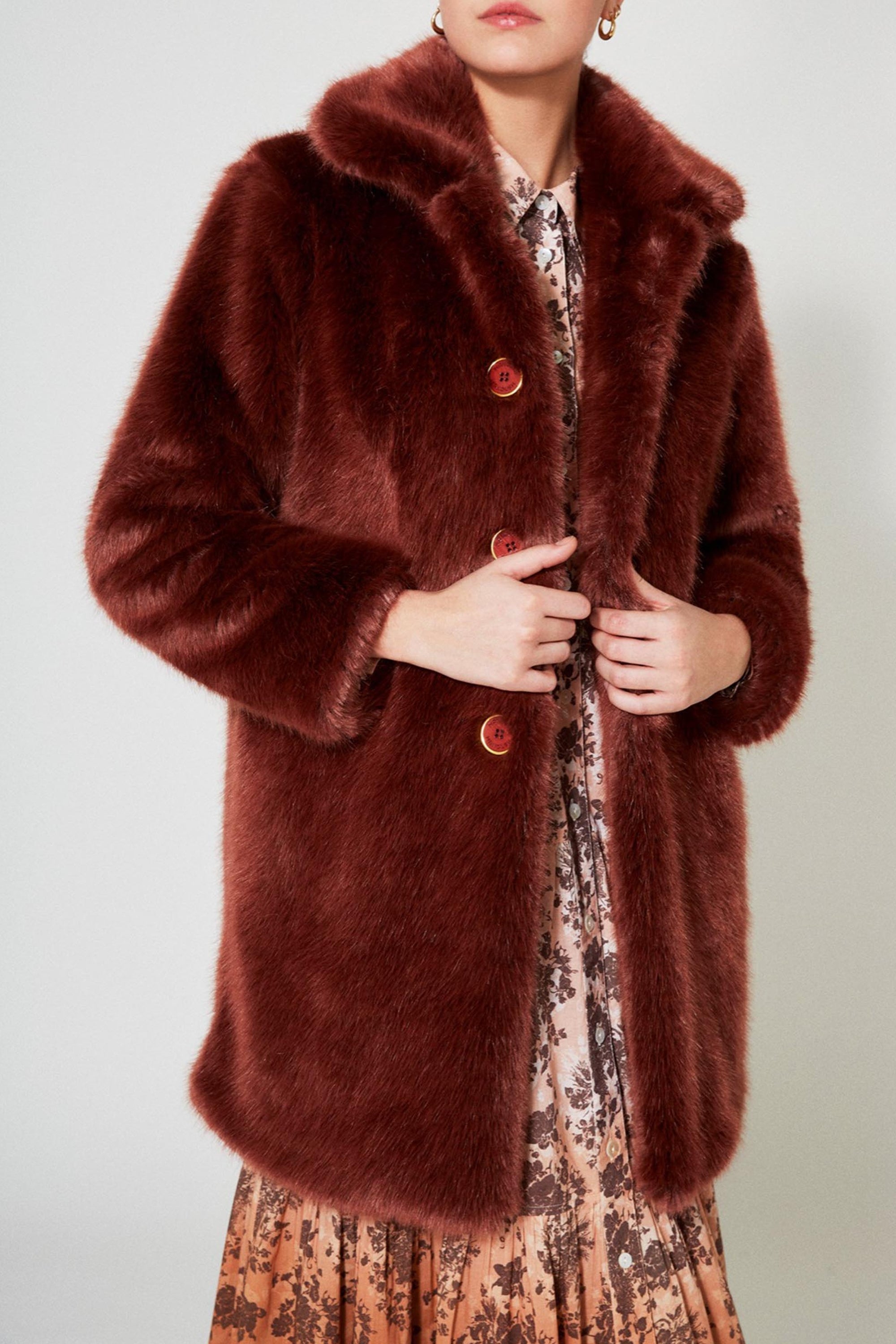 Manteau Bijou - Marron