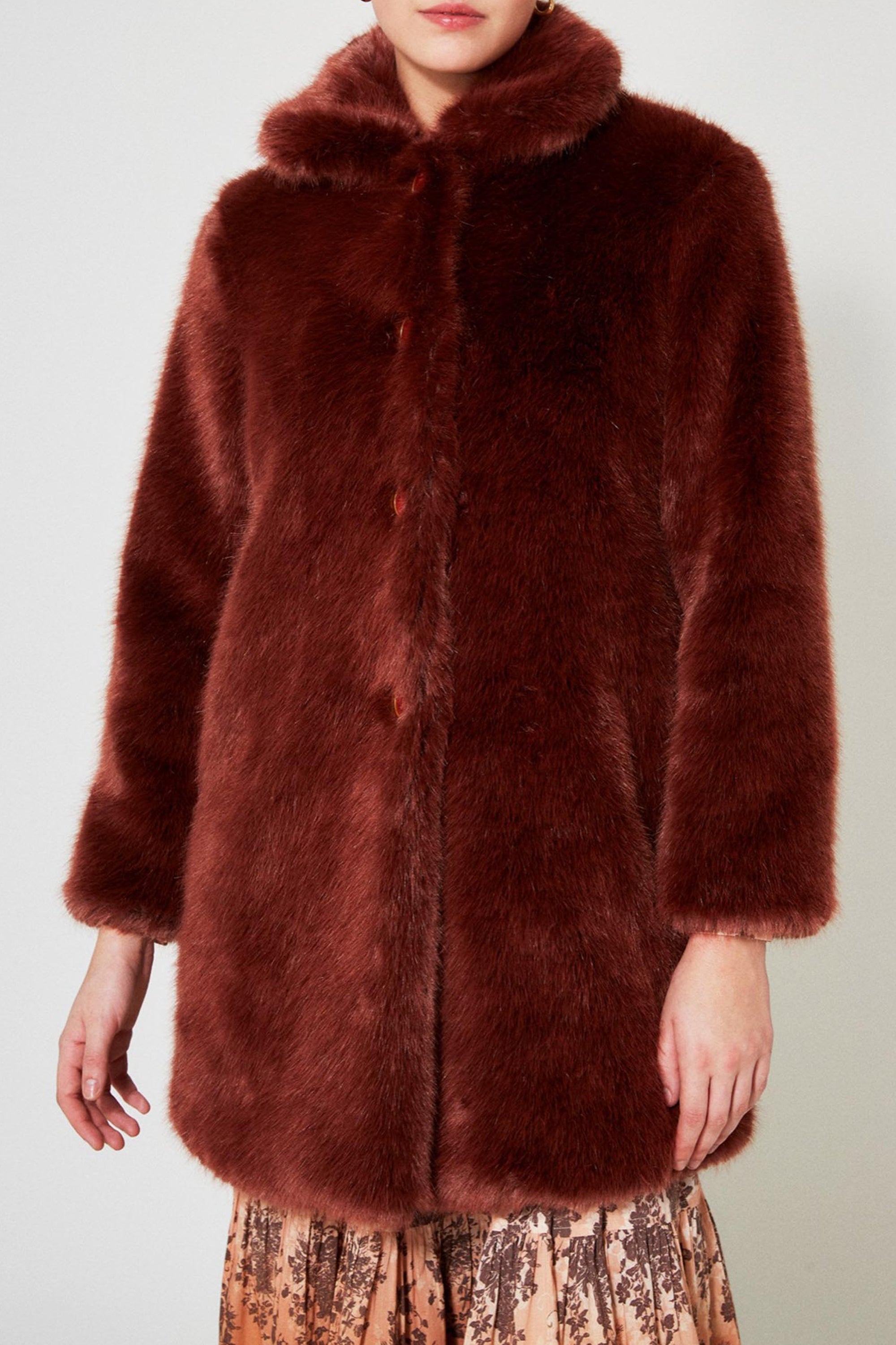 Manteau Bijou - Marron