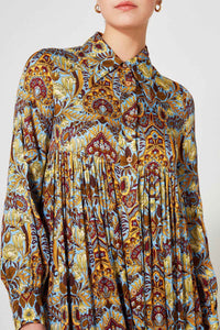 Robe longue Bohème - Vert