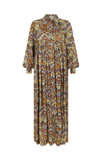 Robe longue Bohème - Vert