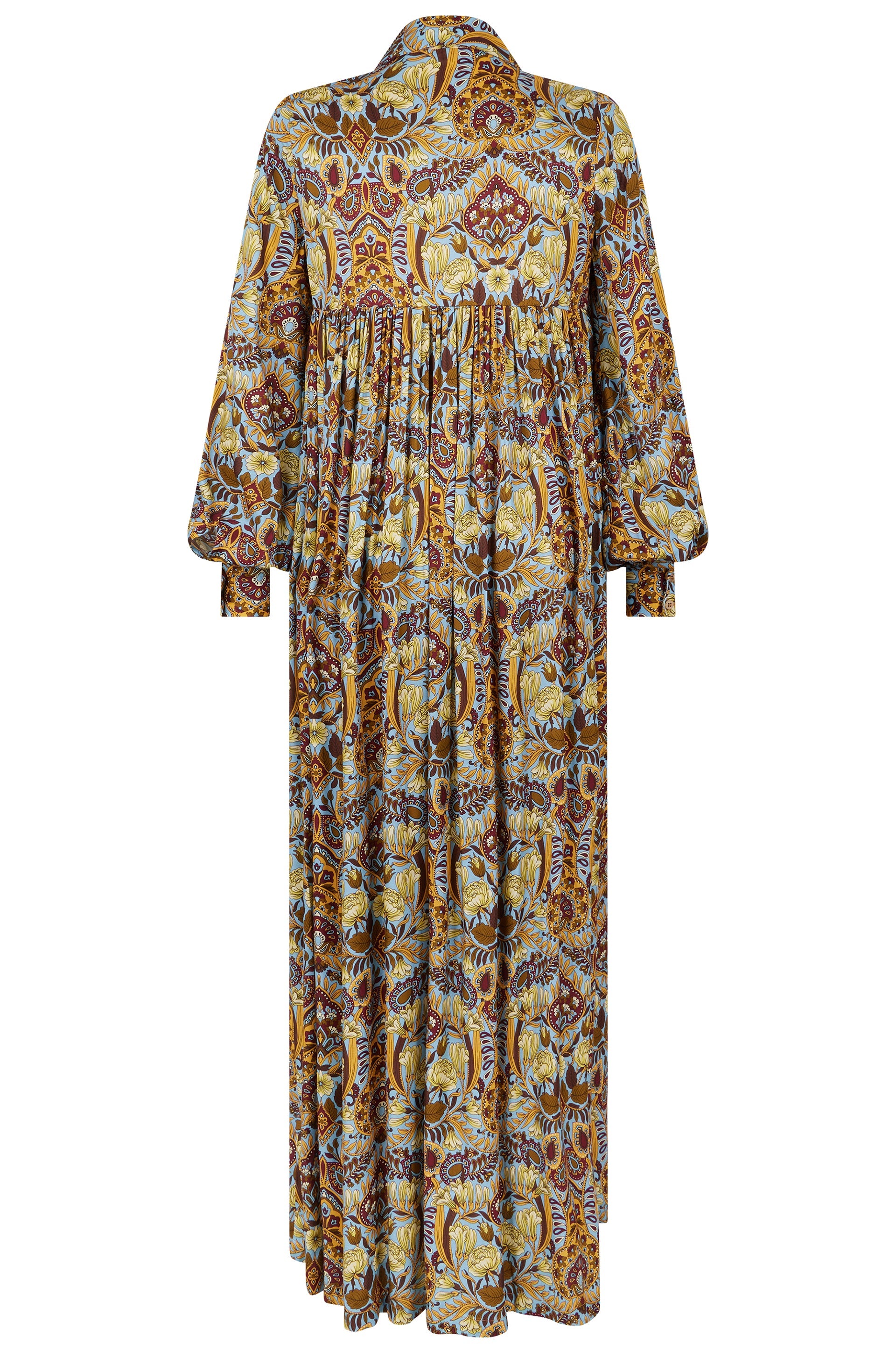Robe longue Bohème - Vert