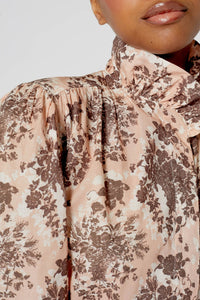 Chemise Bouquet D'Automne - Camel