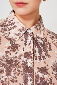 Chemise Bouquet D'Automne - Camel