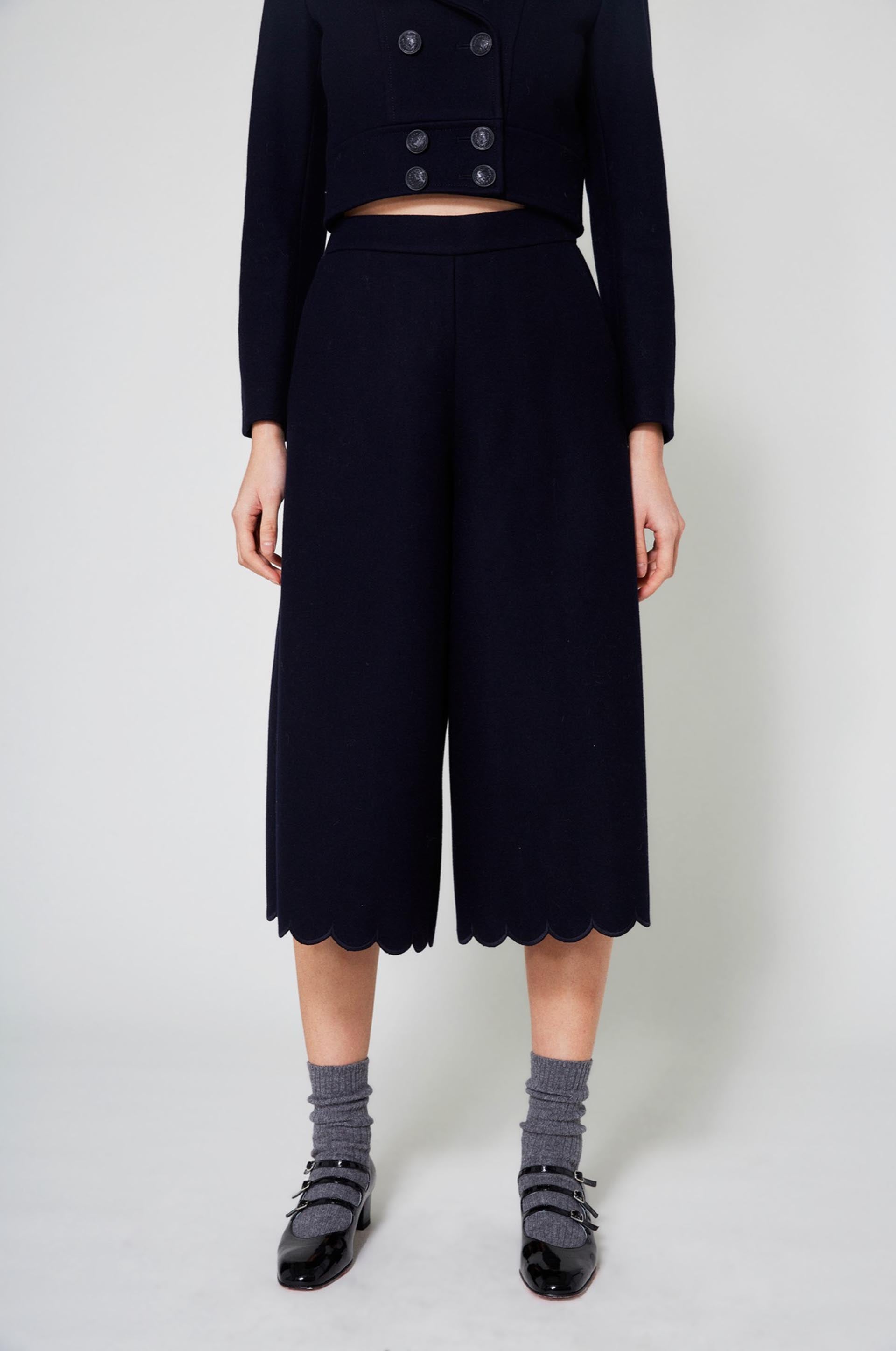 Pantalon Caban en laine - Rose