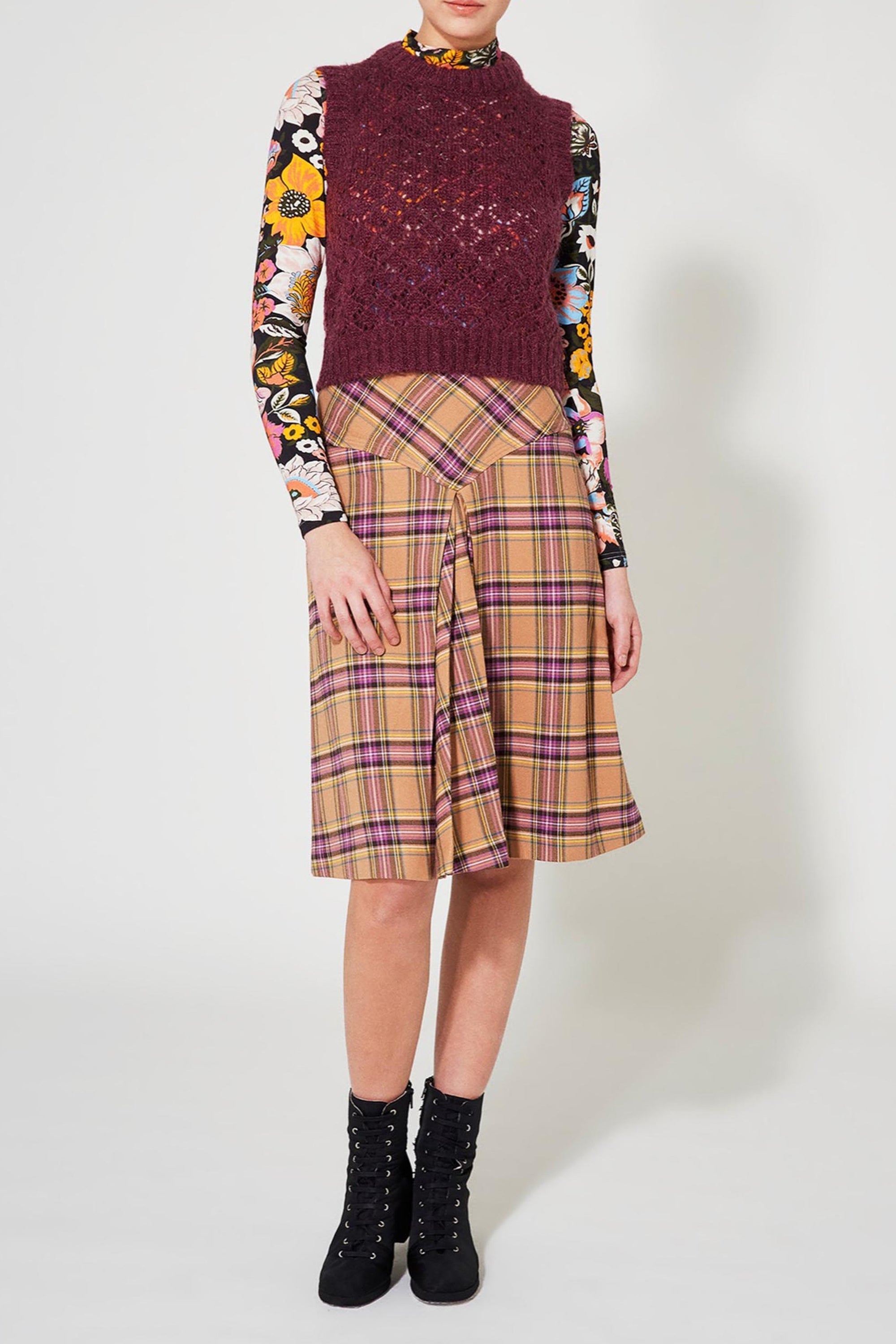 Pull sans manche Cocoon D'Hiver - Bordeaux