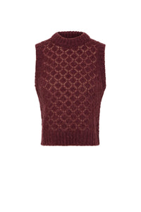 Pull sans manche Cocoon D'Hiver - Bordeaux