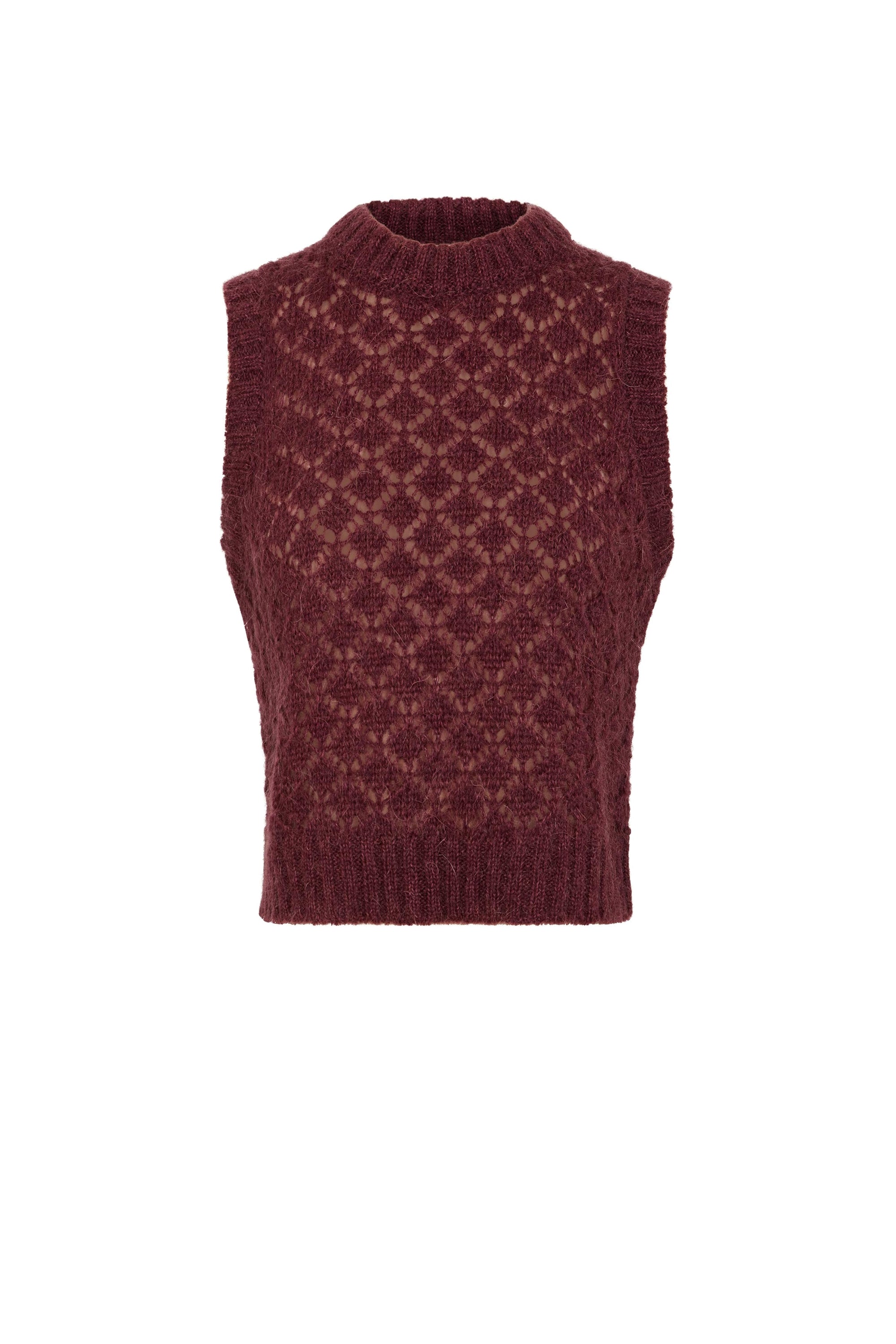 Pull sans manche Cocoon D'Hiver - Bordeaux