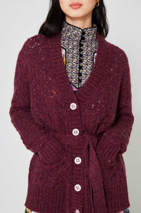 Gilet Cocoon D'Hiver - Bordeaux