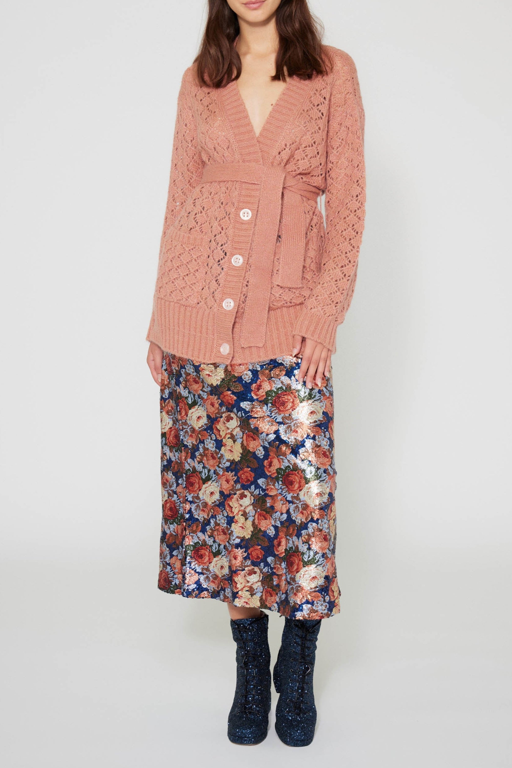 Cardigan Cocoon D'Hiver - Camel