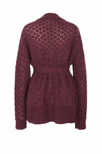 Gilet Cocoon D'Hiver - Bordeaux