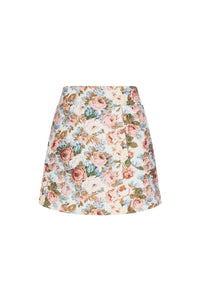 Mini Jupe Jardin D'Hiver - Beige