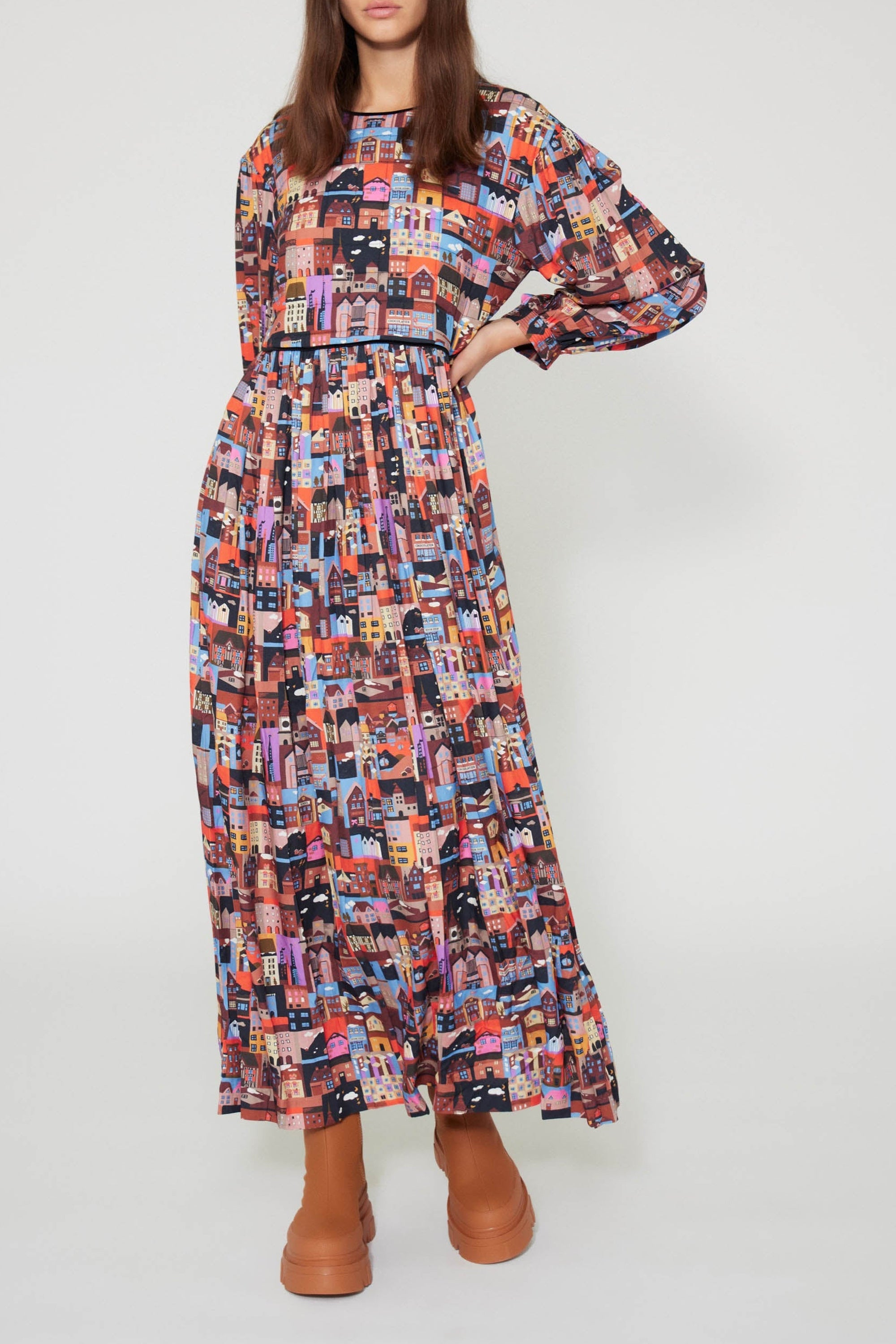 Robe large Pennsylvanie - Multicolore