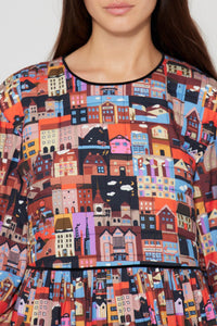 Robe large Pennsylvanie - Multicolore