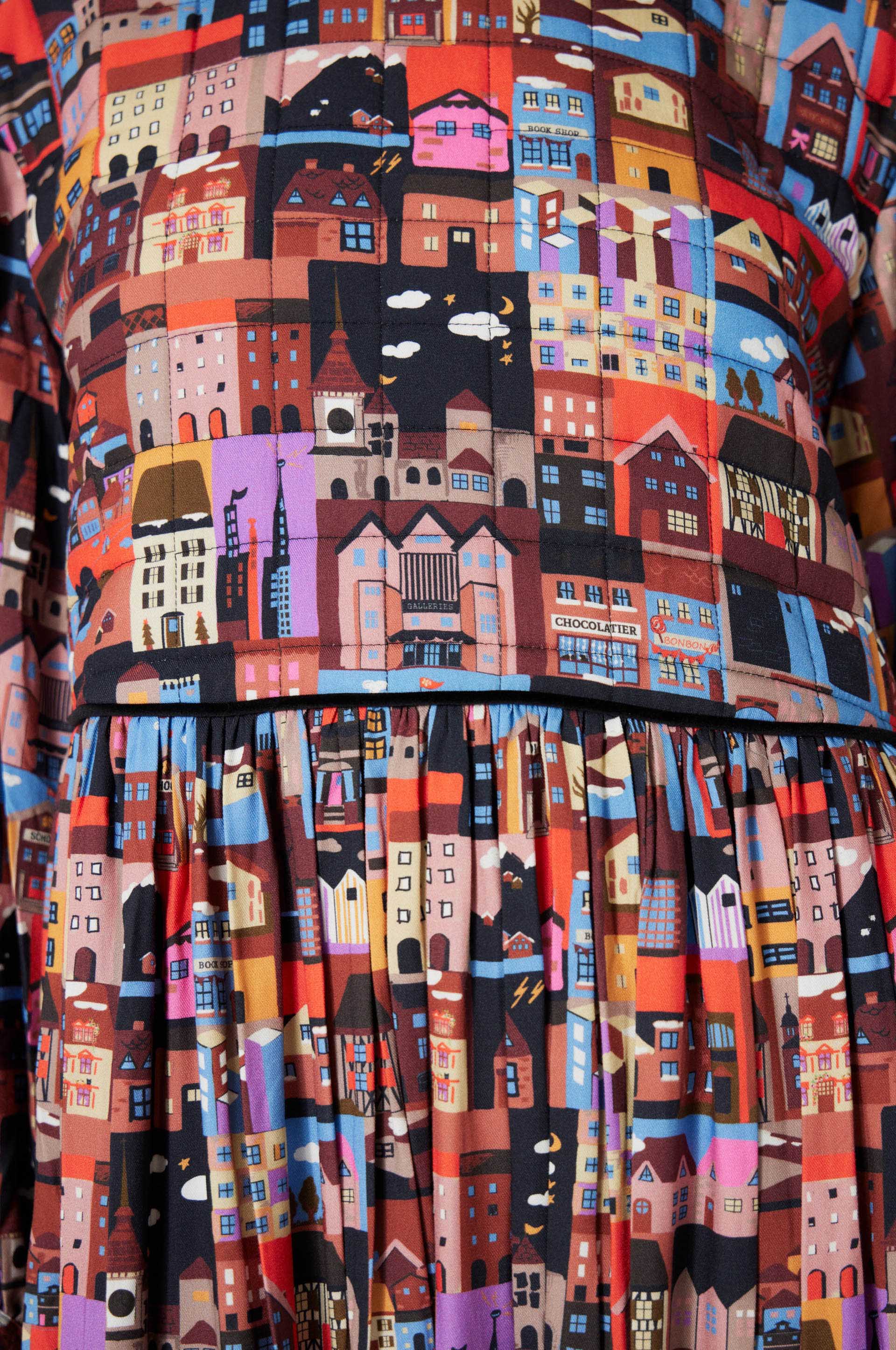 Robe large Pennsylvanie - Multicolore