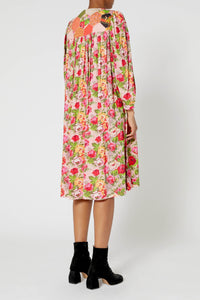 Robe Patchwork - Rose