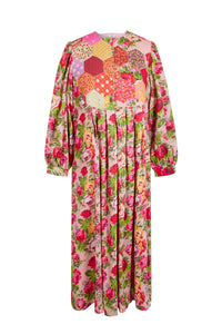 Robe Patchwork - Rose