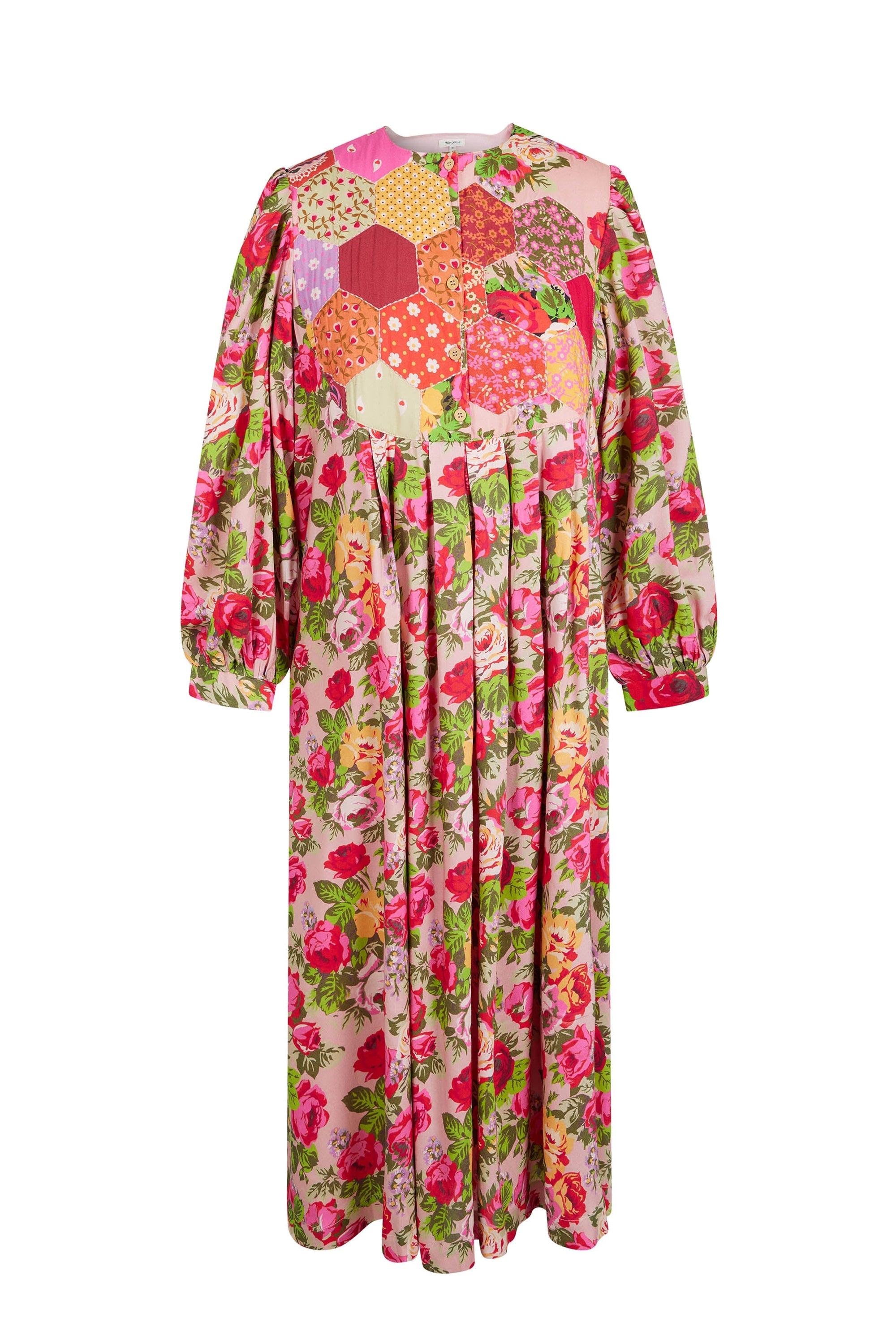 Robe Patchwork - Rose