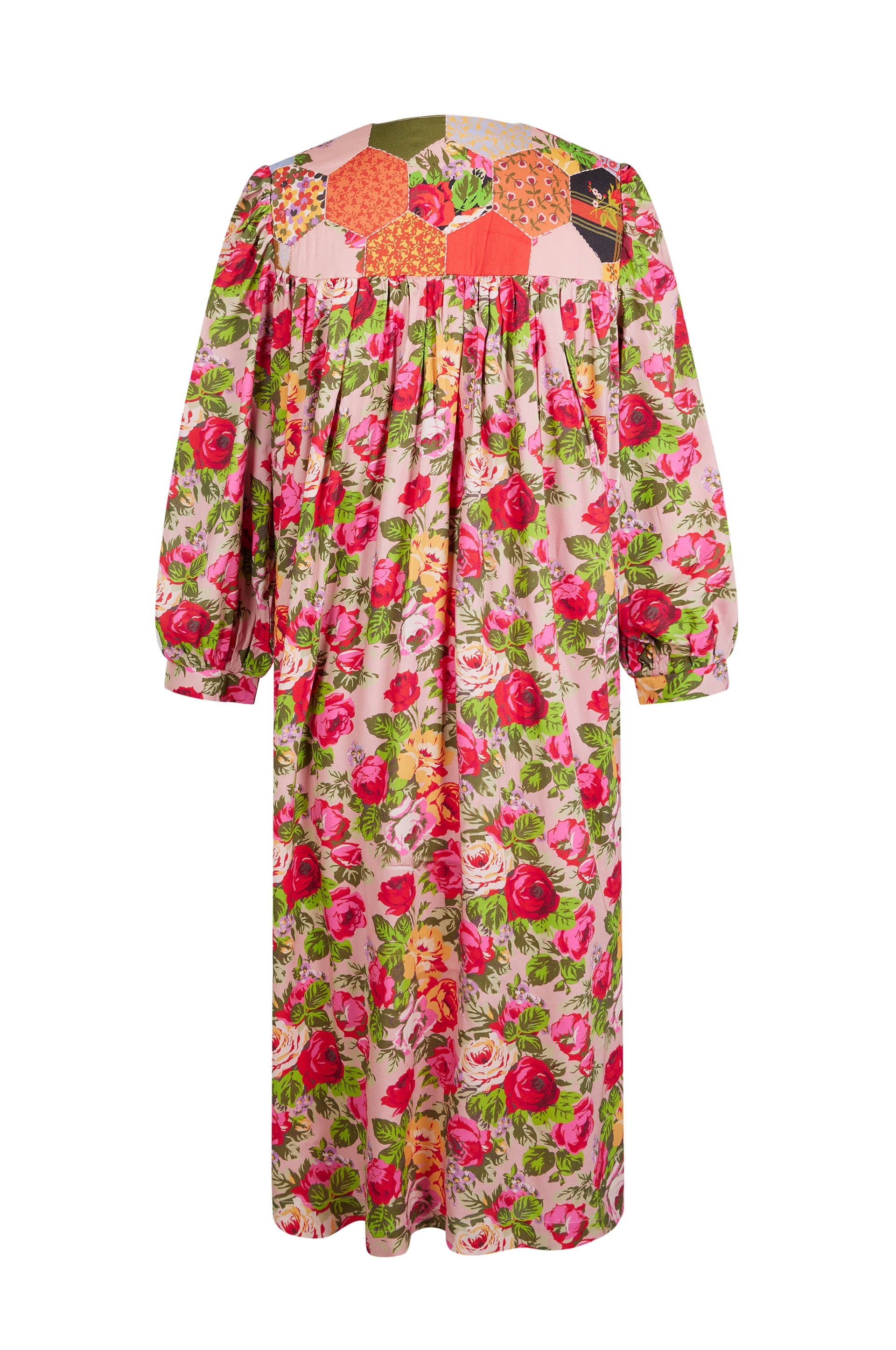 Robe Patchwork - Rose