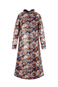 Robe caftan à paillettes - Rose