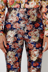 Pantalon à paillettes - Rose