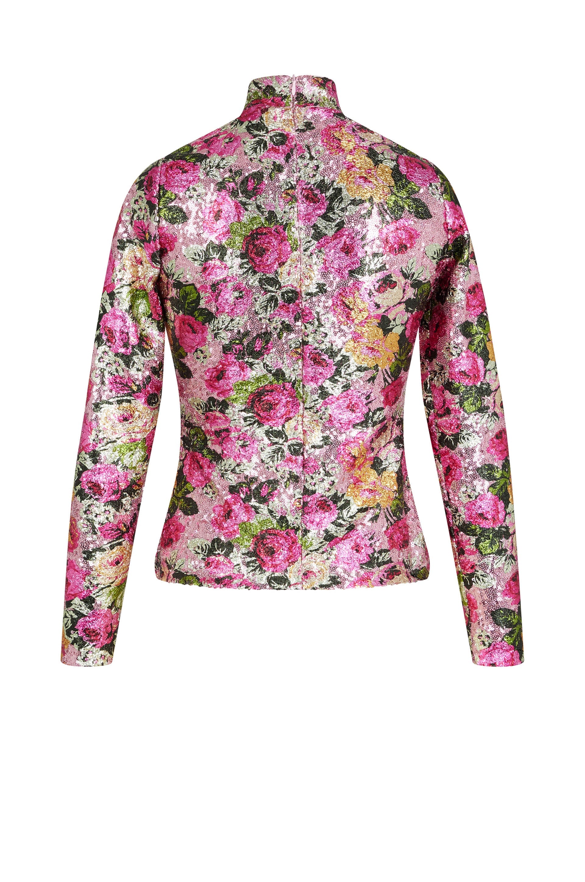 Top à paillettes - Rose
