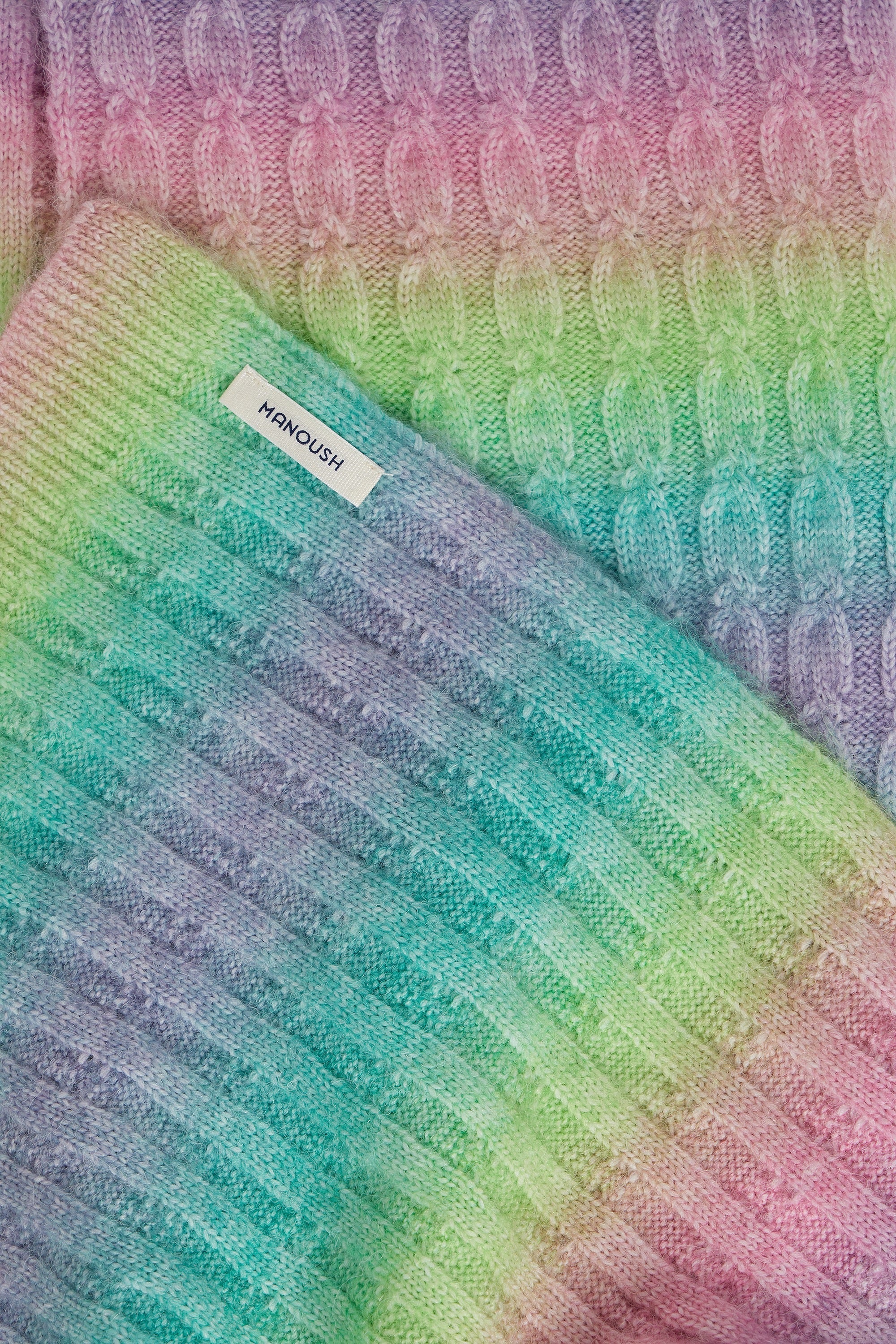 Écharpe Arc-en-ciel - Multicolore
