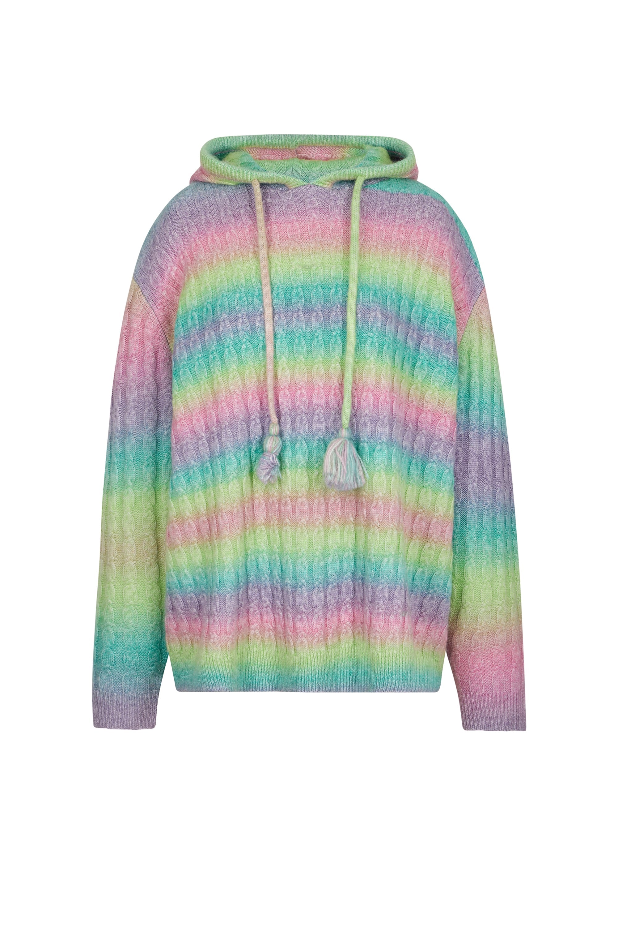 Sweat à capuche Arc-en-ciel - Multicolore