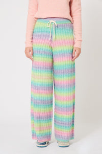 Poncho Arc-en-ciel - Multicolore