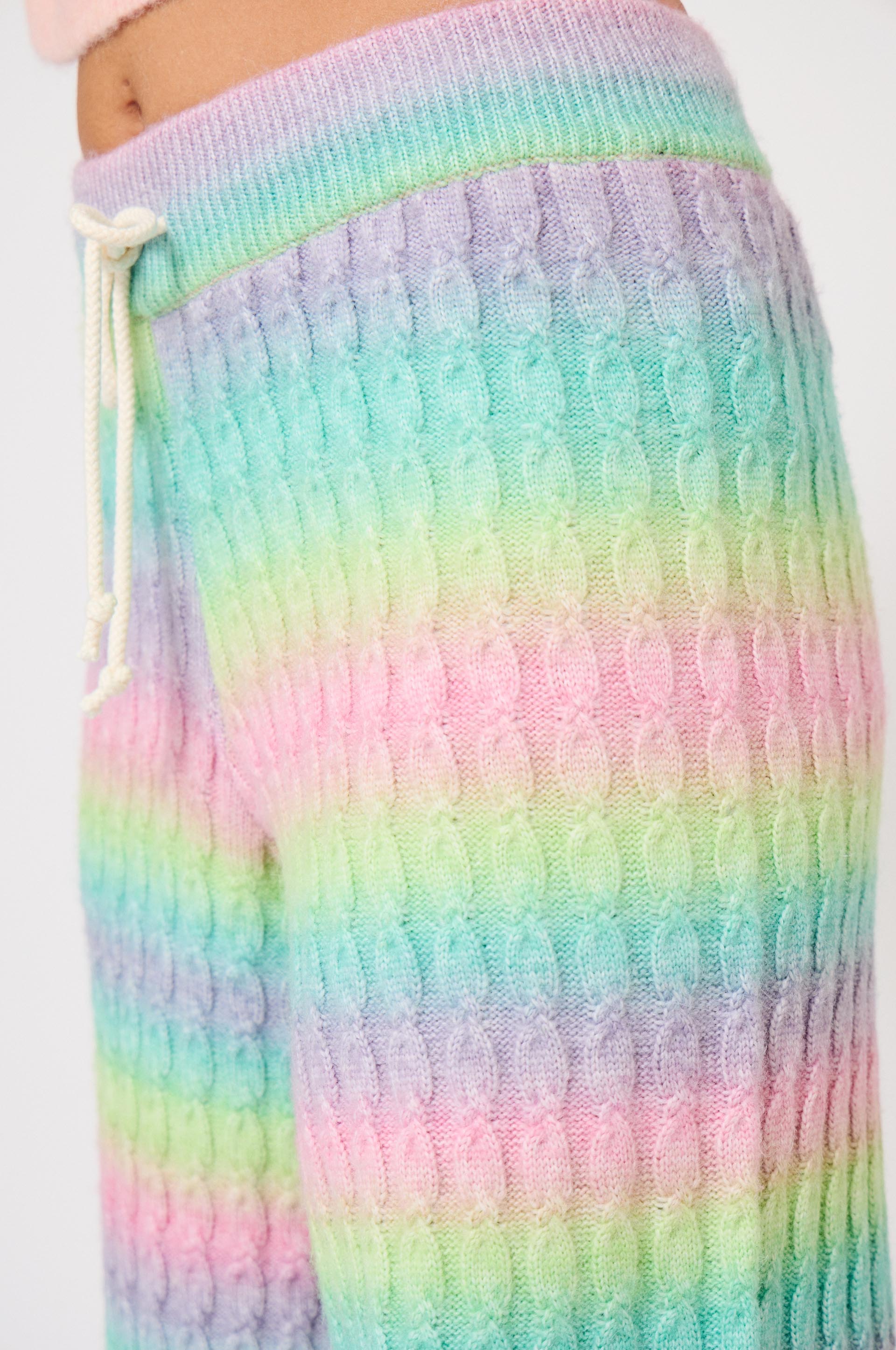 Poncho Arc-en-ciel - Multicolore