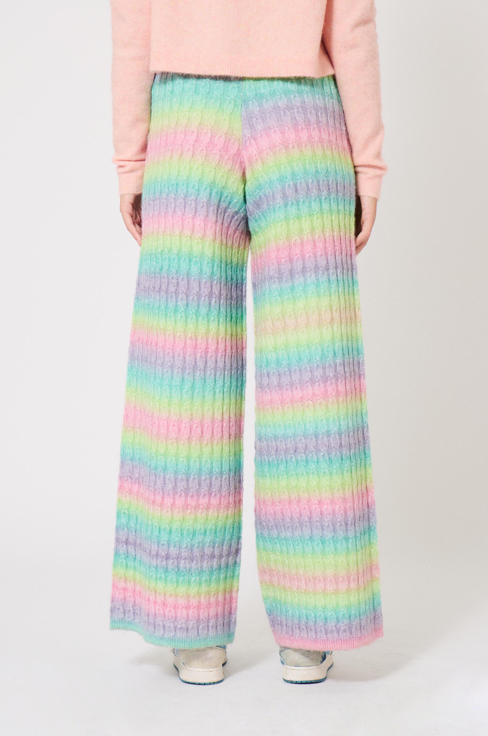 Poncho Arc-en-ciel - Multicolore