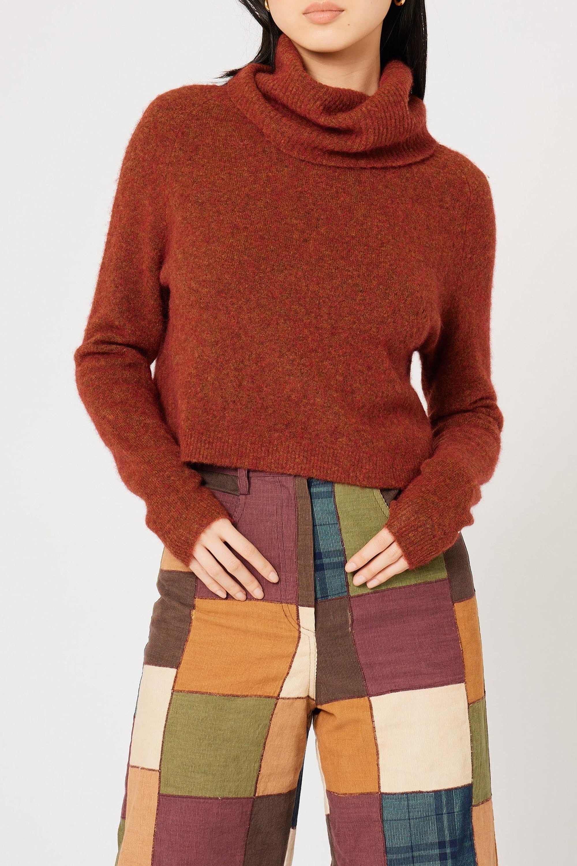 Pull Doudou en alpaga - Rose