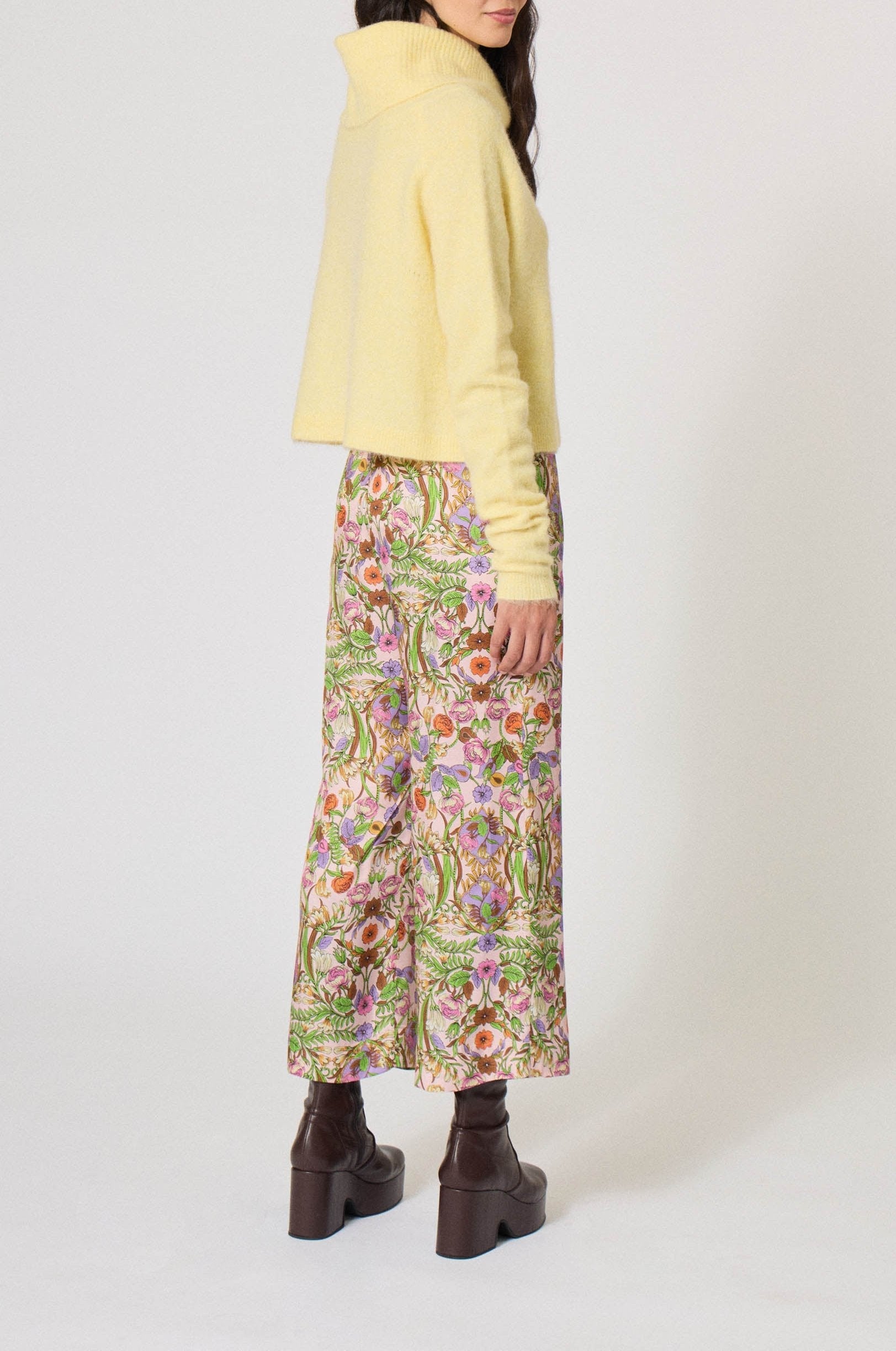Pull Doudou en alpaga - Jaune
