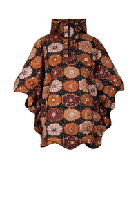 Cape Fluffy Fleur - Multicolore